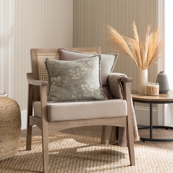 Global Floral Square Cushion Cover