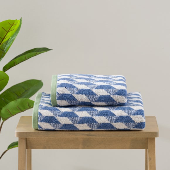 Modern Geometric Towel