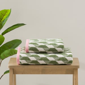 Modern Geometric Towel