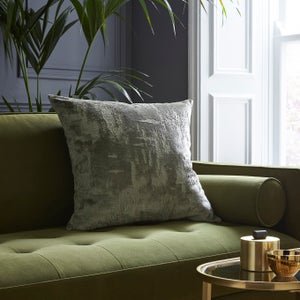 Distressed Velvet Texture Square Cushion