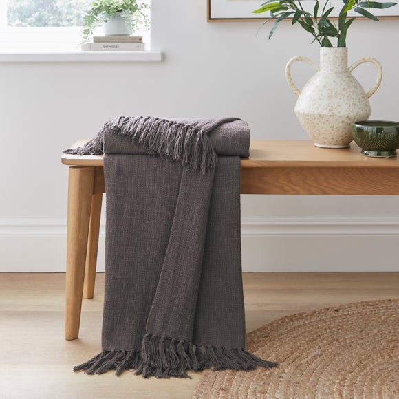 View Westcott Slub Cotton Throw Blanket View Westcott Slub Cotton Throw Blanket