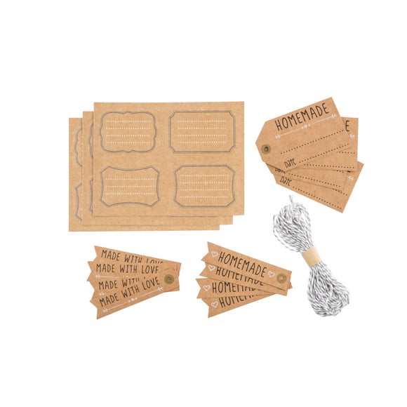 Click to view product details and reviews for Kitchen Pantry Set Of 12 Tag And Label Set.