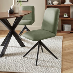 Loki Set Of 2 Dining Chairs- Faux Leather