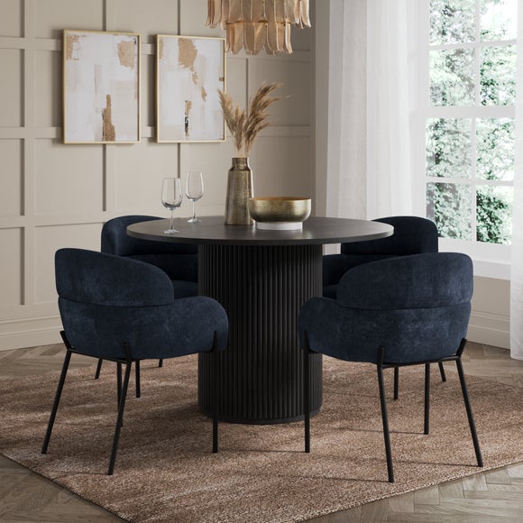 Talullua Dining Chair, Luxe Chenille