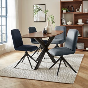 Loki Set Of 2 Dining Chairs- Faux Leather
