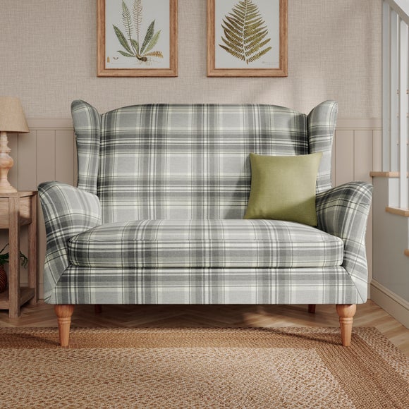 Charnwood Checked 2 Seater Armchair