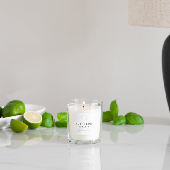 Simplicity Collection Lime and Basil Candle