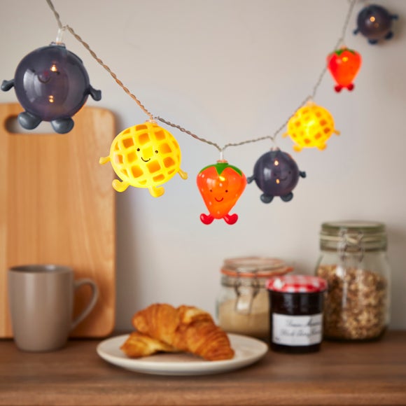 Breakfast Food 10 LED String Lights