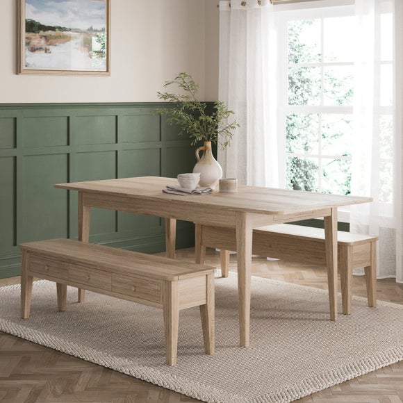 View Bromley Ii Extendable 6-8 Seater Rectangular Dining Table View Bromley Ii Extendable 6-8 Seater Rectangular Dining Table