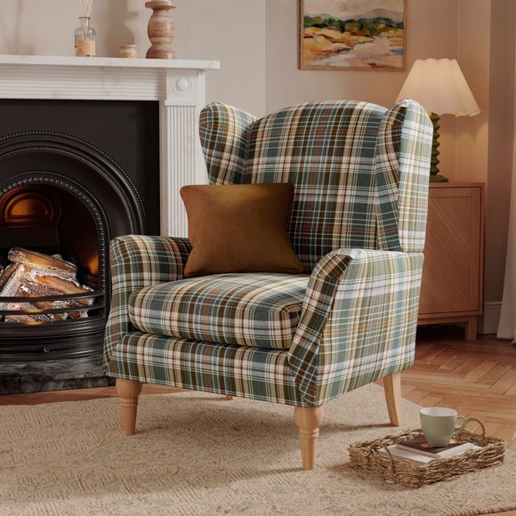 View Charnwood Check Occasional Armchair View Charnwood Check Occasional Armchair