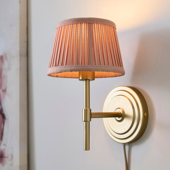 Polly Pleated Drum Lamp Shade