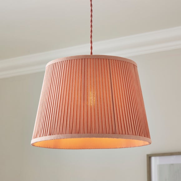 Polly Pleated Drum Lamp Shade