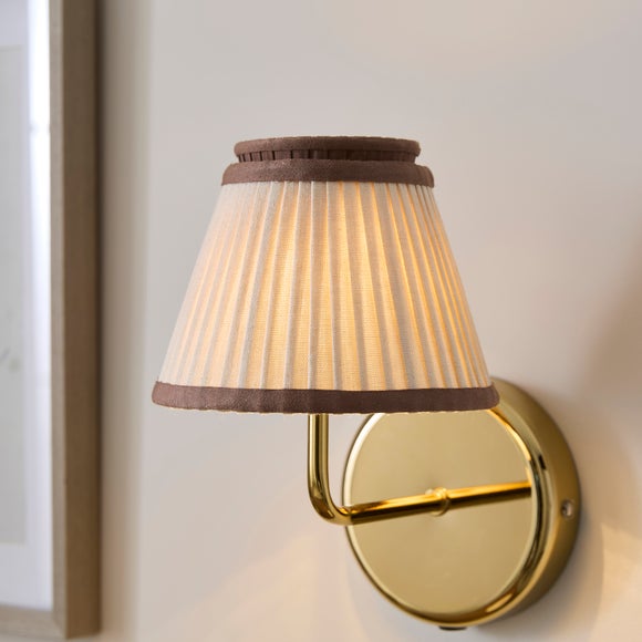 Elmira Easy Fit Pleated Lamp Shade