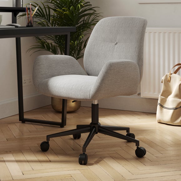 Ginny Swithland Herringbone Swivel Office Chair