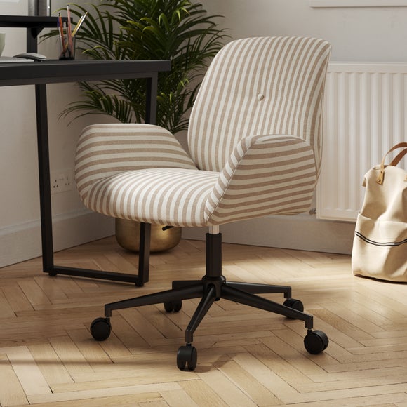 Ginny Linford Stripe Swivel Office Chair