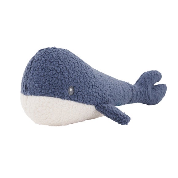 Rosewood Tufflove Whale Medium Dog Toy