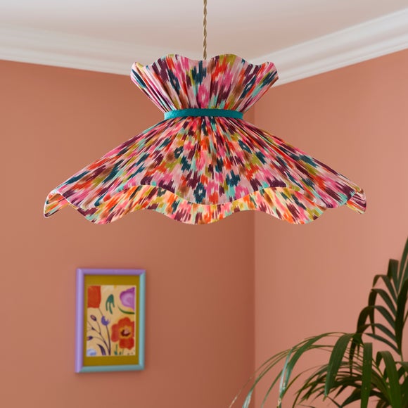 Sophie Robinson Wiggle Ourika Easy Fit Pleated Lamp Shade
