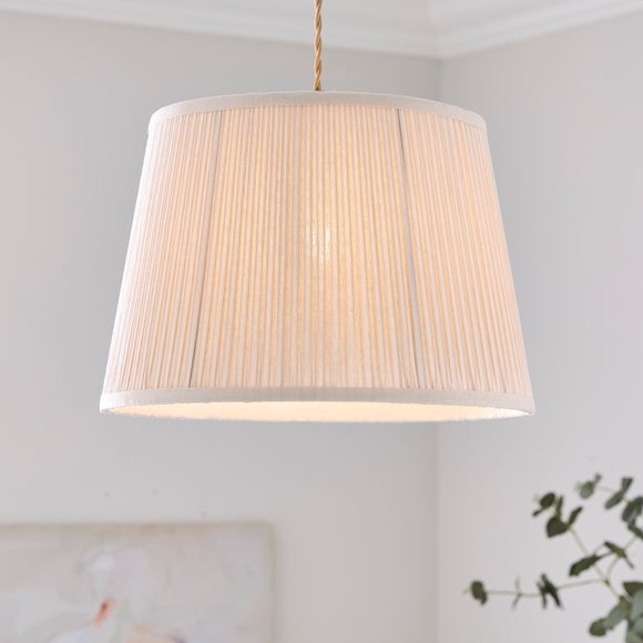 Polly Pleated Drum Lamp Shade