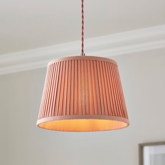 Polly Pleated Drum Lamp Shade