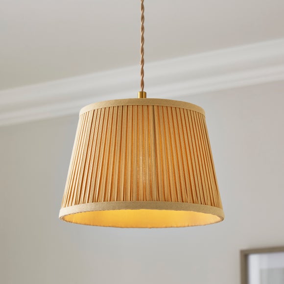 Polly Pleated Drum Lamp Shade