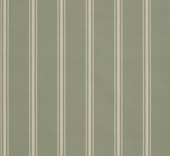 Folkstone Stripe Fire Retardant Daylight Made to Measure Roller Blind Fabric Sample Folkstone Stripe Sage
