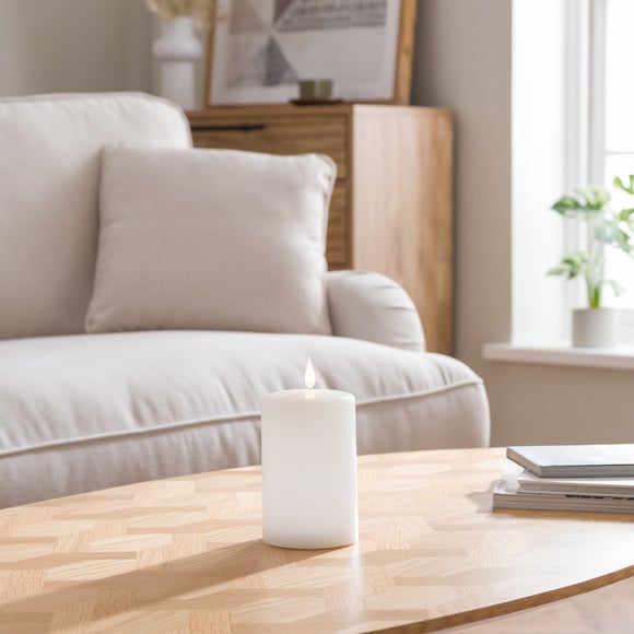 Soft Glow LED Pillar Candle