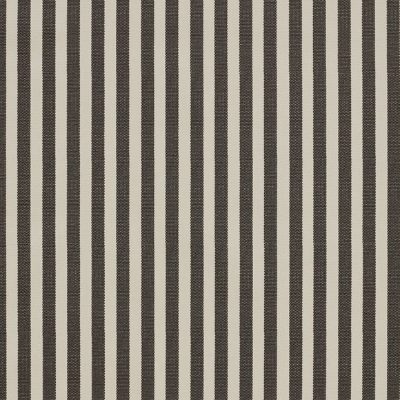 Linford Stripe Fire Retardant Daylight Made to Measure Roller Blind Fabric Sample Linford Stripe Black