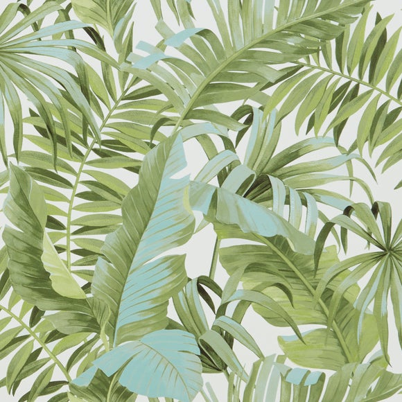 Tropical Maui Floral Fire Retardant Blackout Made to Measure Roller Blind Fabric Sample Tropical Maui Floral