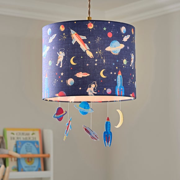 Space Easy Fit Mobile Lamp Shade
