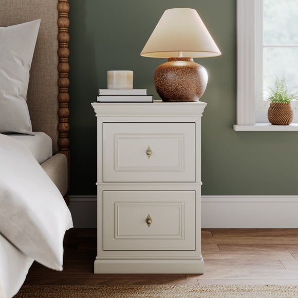 Soren 2 Drawer Bedside Table