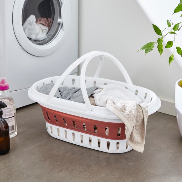 Collapsible Laundry Basket with Handles