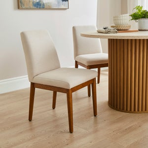 Cassie Set Of 2 Dining Chairs- Fabric