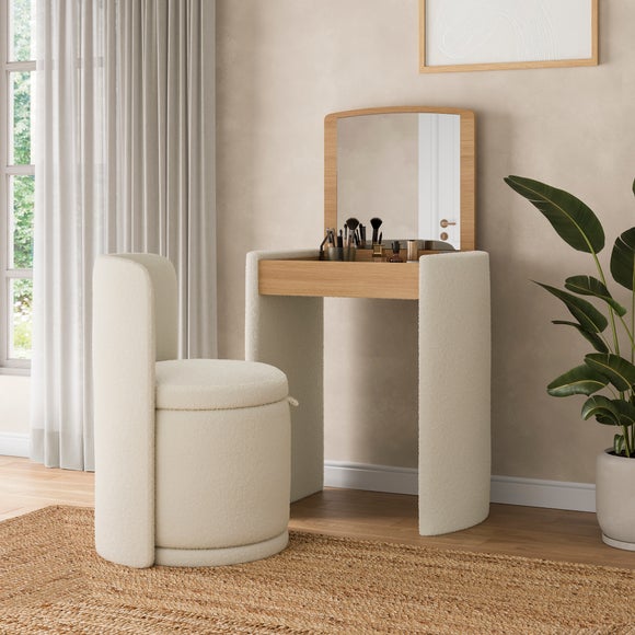Click to view product details and reviews for Frankie Compact Dressing Table Set With Mirror And Stool. Click to view product details and reviews for Frankie Compact Dressing Table Set With Mirror And Stool.