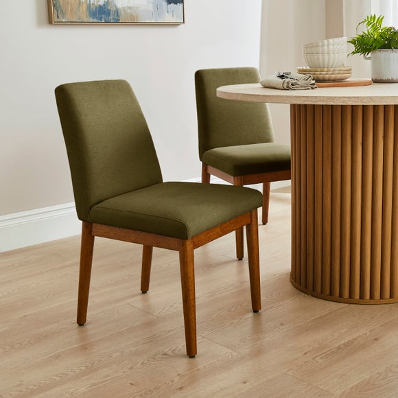 Click to view product details and reviews for Cassie Set Of 2 Dining Chairs Fabric.