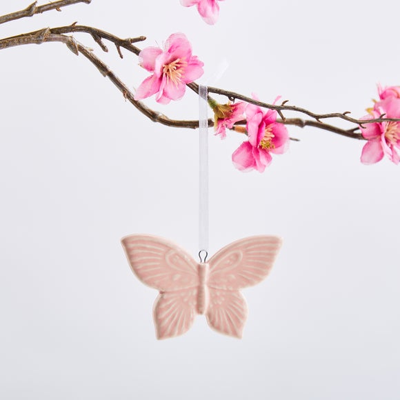 Pink Butterfly Hanging Decoration