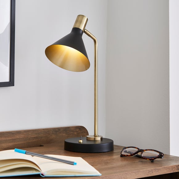 Click to view product details and reviews for Morgan Industrial Adjustable Table Lamp.