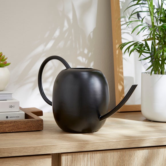 Curved Metal Watering Can