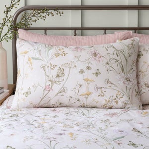 Ella Whimsical Polycotton Standard Pillowcase Pair