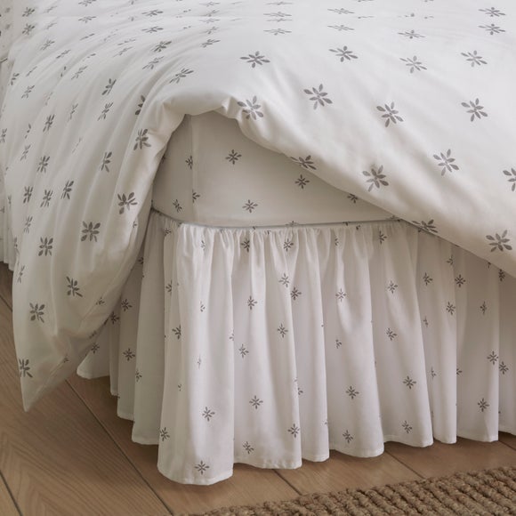 Zarah Motif Frilled 100% Cotton Valance