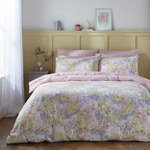 Posie Meadow 100 Cotton Duvet Cover & Pillowcase Set