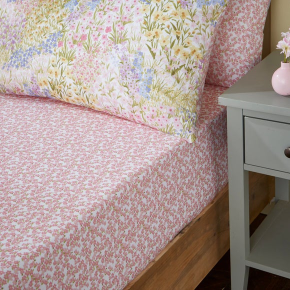 Posie Meadow 100% Cotton Fitted Sheet