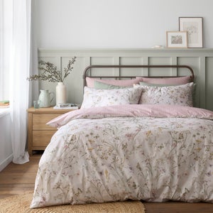 Ella Whimsical Polycotton Duvet Cover & Pillowcase Set