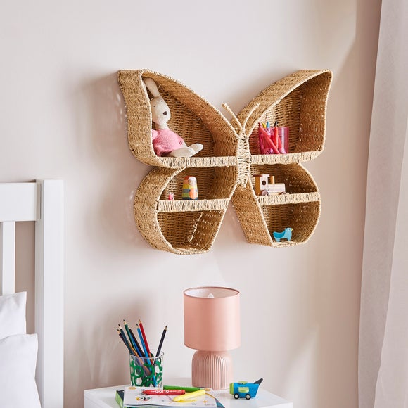 Woven Butterfly Shelf