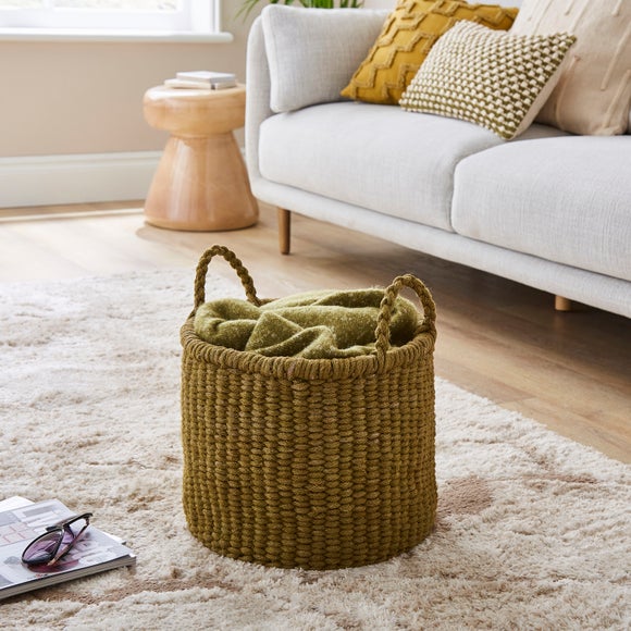 Jute Storage Basket