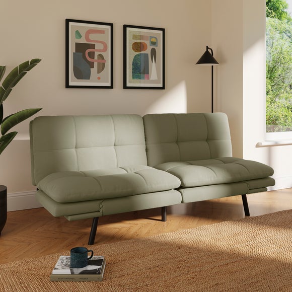 Harrison Quilted Chenille Clic Clac Sofa Bed