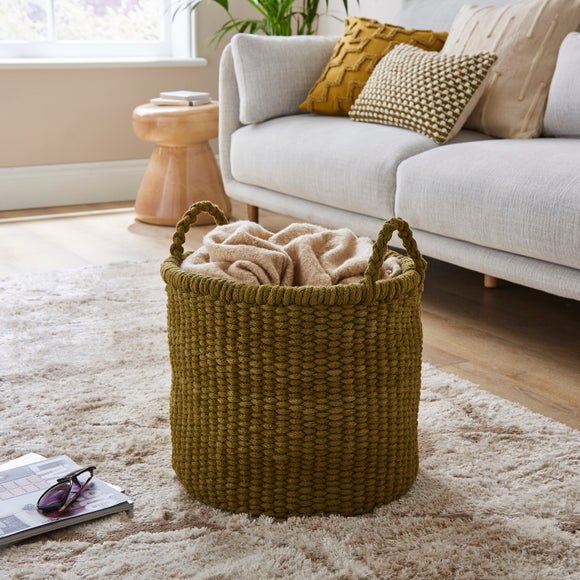 Jute Storage Basket