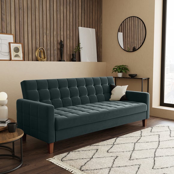 View Harlow Velvet Storage Double Sofa Bed View Harlow Velvet Storage Double Sofa Bed