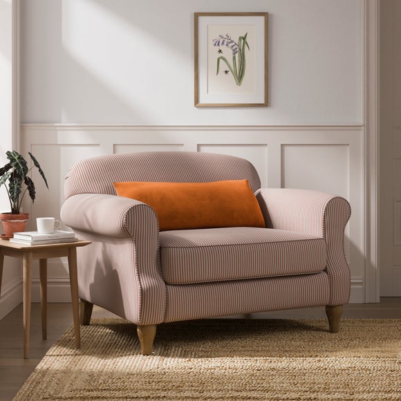 View Millie Tiny Stripe Snuggle Chair View Millie Tiny Stripe Snuggle Chair