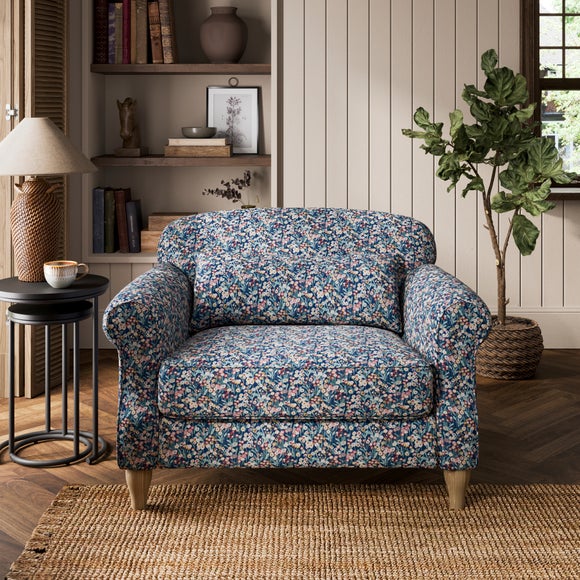 Click to view product details and reviews for Millie Harriet Meadow Print Fabric Snuggle Chair.