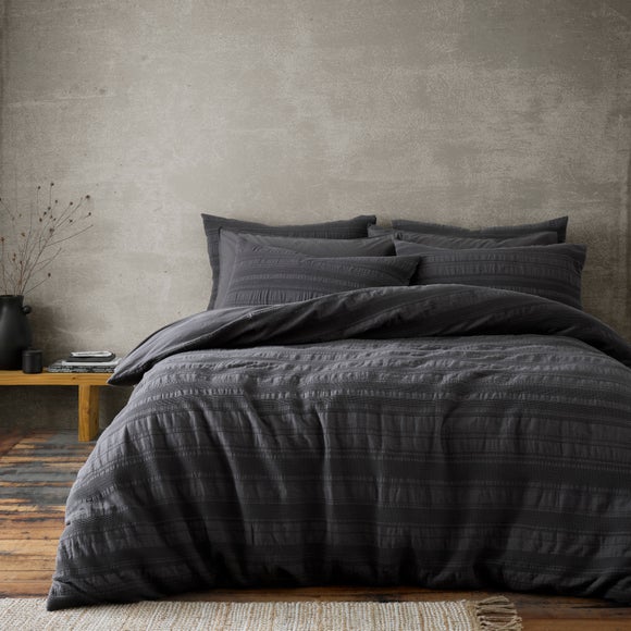 Tenby Stripe 100% Cotton Duvet Cover & Pillowcase Set